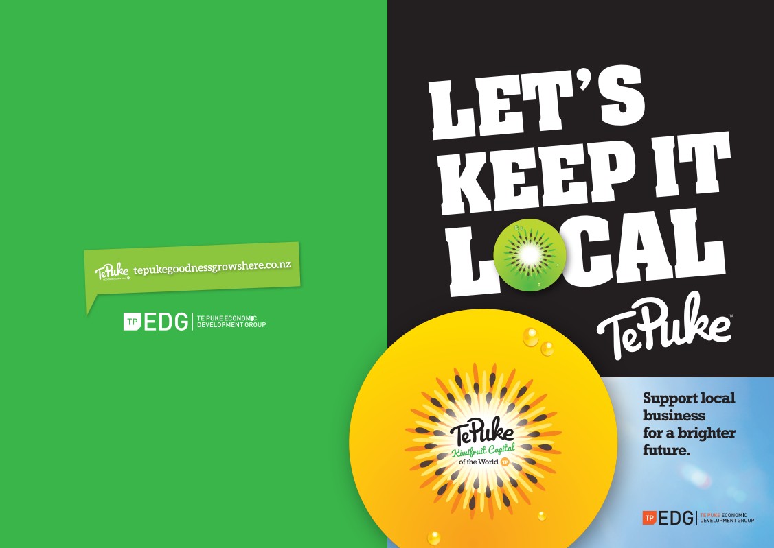 Let's Keep It Local — support Te Puke businesses